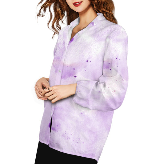 Purple Women's long-sleeved shirts