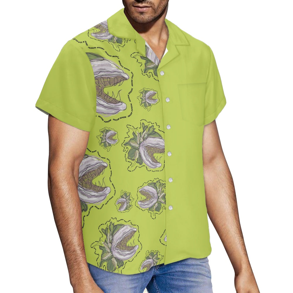 Cannibal Plant Suede Shirt