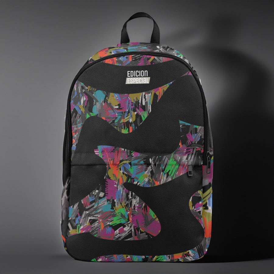 Hip-Hop Backpack — limited edition artist-designed footwear by Edición Especial, Saint Paul MN — image 1