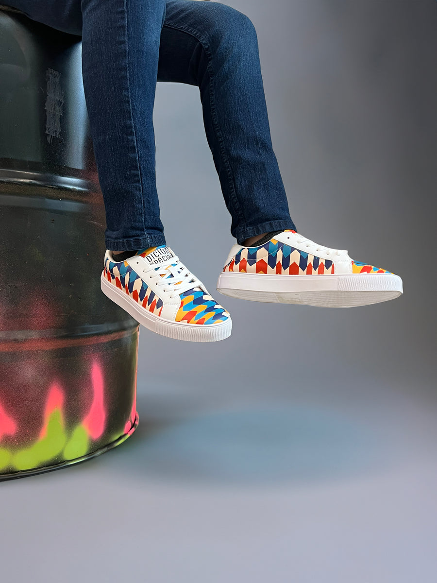 Native American Sneakers — limited edition artist-designed footwear by Edición Especial, Saint Paul MN — image 1