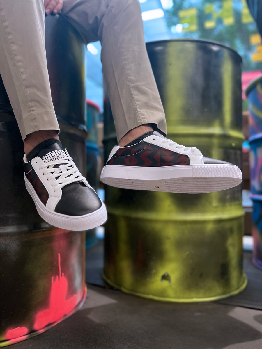 Germany Streets Sneakers — limited edition artist-designed footwear by Edición Especial, Saint Paul MN — image 1