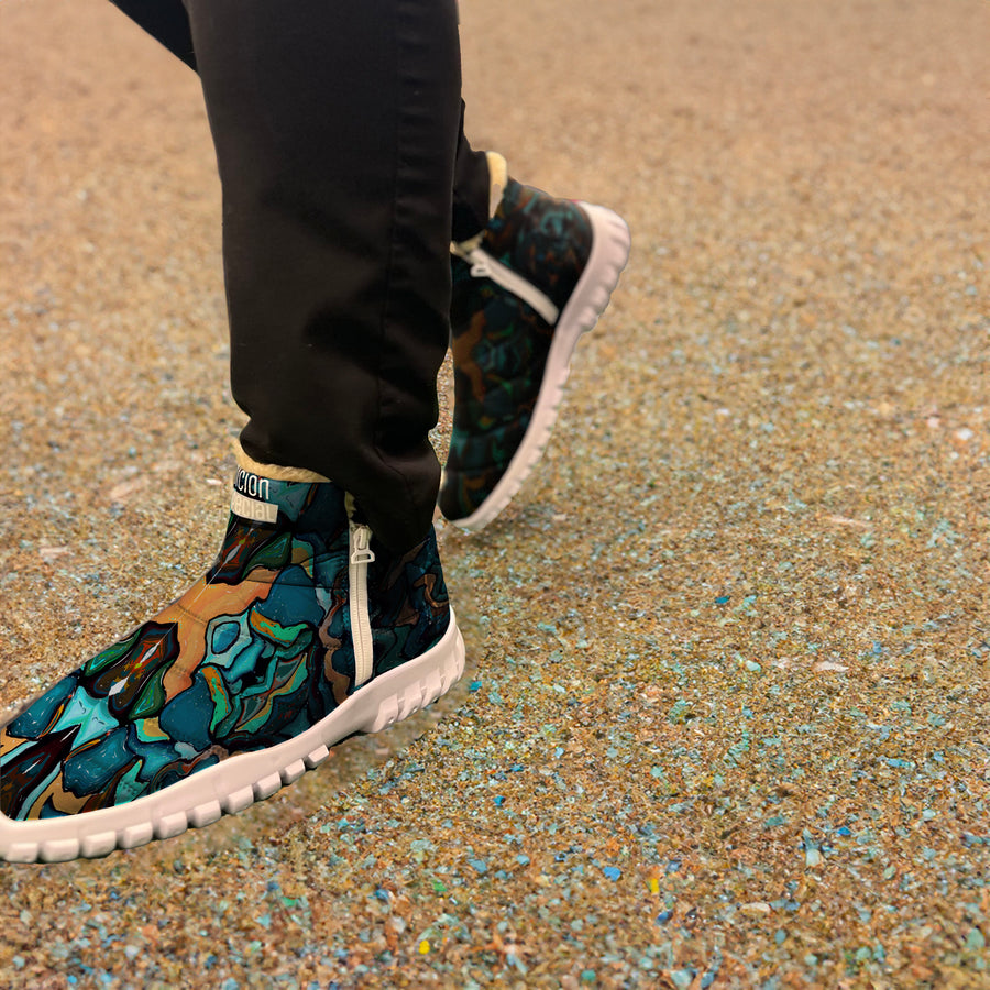 Water — limited edition artist-designed footwear by Edición Especial, Saint Paul MN — image 1