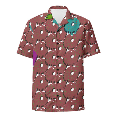 Donut Unisex button shirt