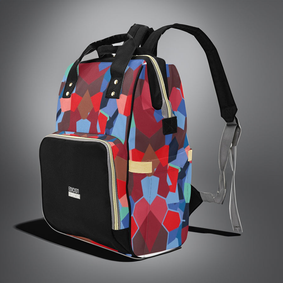 France Multi-Function Diaper Backpack — limited edition artist-designed footwear by Edición Especial, Saint Paul MN — image 1