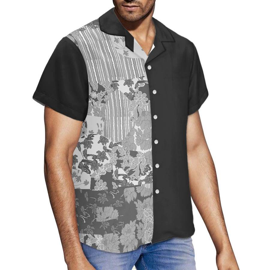 Gray tone Suede Shirt — limited edition artist-designed footwear by Edición Especial, Saint Paul MN — image 1