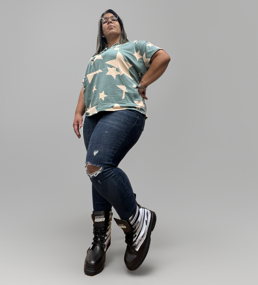 Cloud Boots — limited edition artist-designed footwear by Edición Especial, Saint Paul MN — image 1