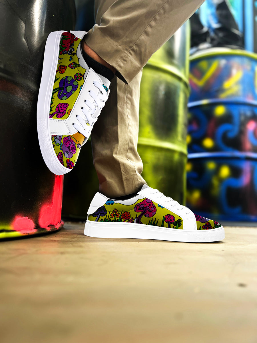 Mush-walk Sneakers — limited edition artist-designed footwear by Edición Especial, Saint Paul MN — image 1