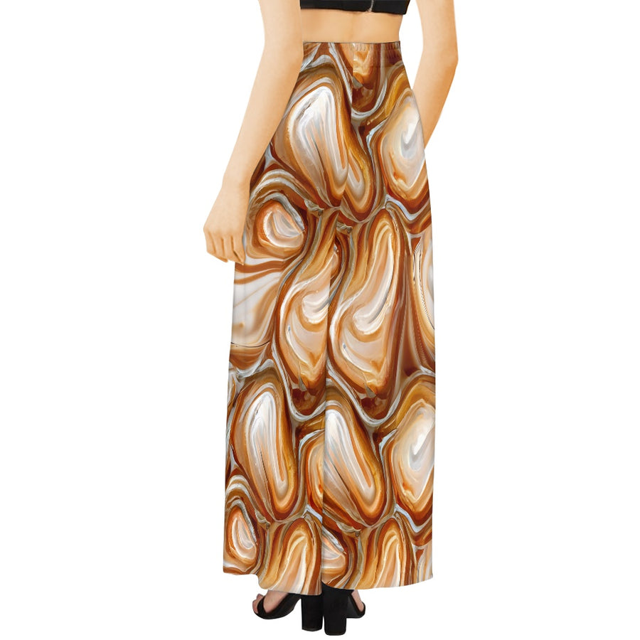 Chocolate Wide leg pants — limited edition artist-designed footwear by Edición Especial, Saint Paul MN — image 3