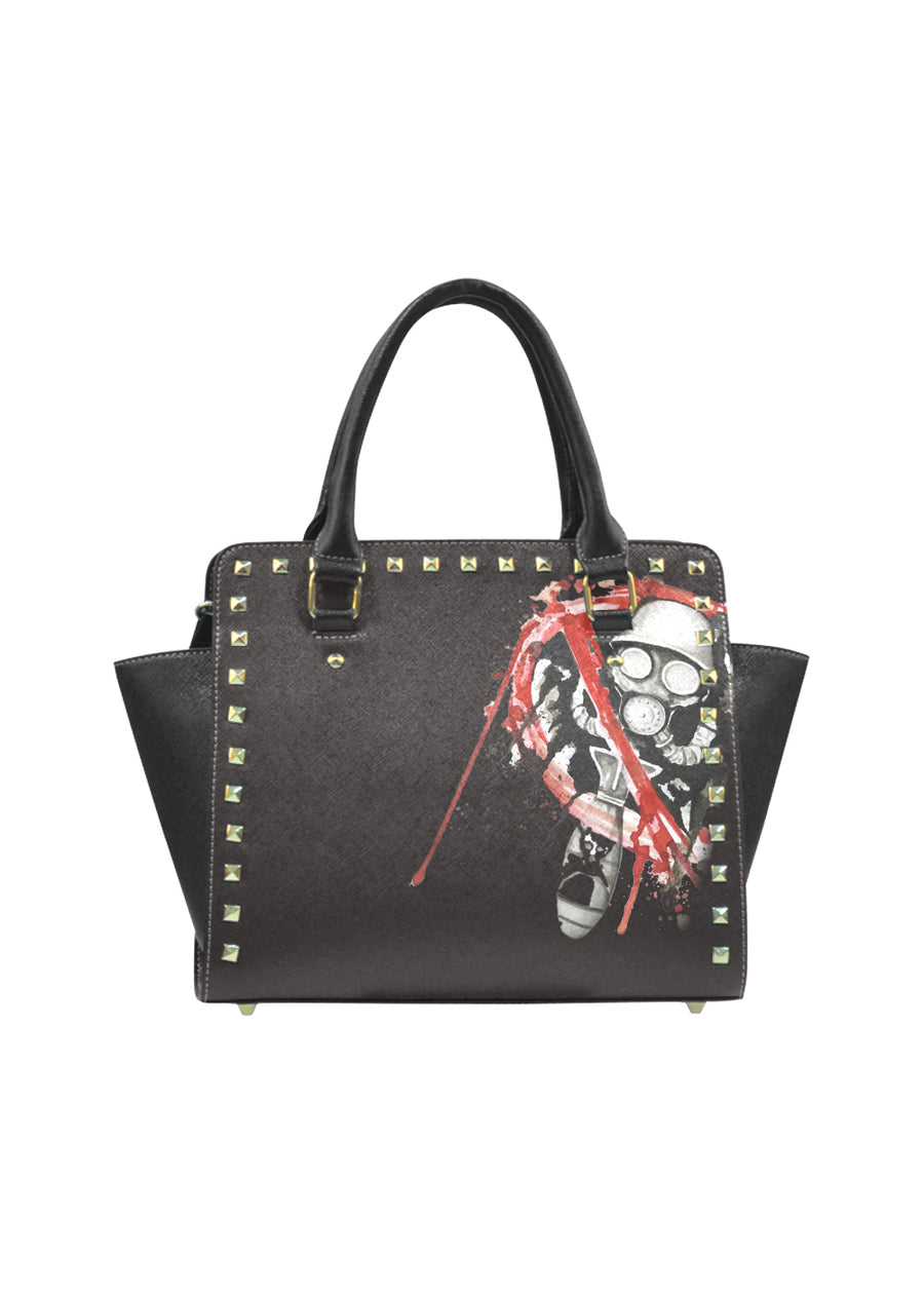 Kombat Handbag — limited edition artist-designed footwear by Edición Especial, Saint Paul MN — image 1