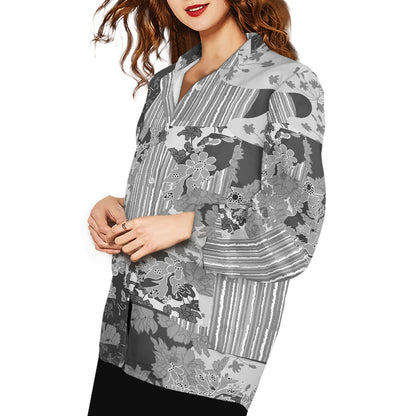 Grayscale Unisex long-sleeved shirts