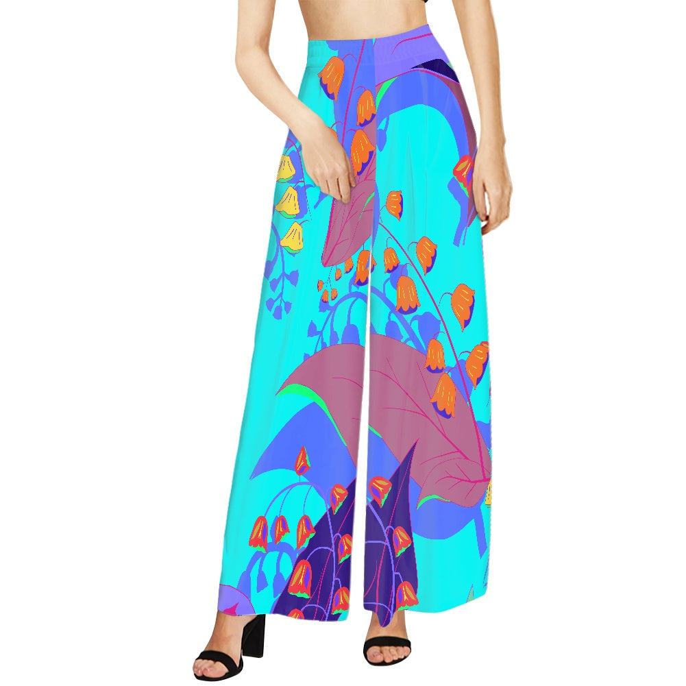 Bright Blue Wide Leg pants