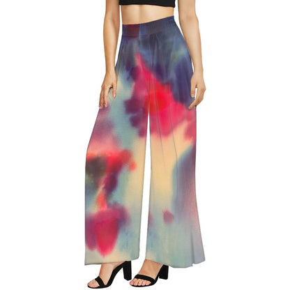 Die Tye Wide leg pants