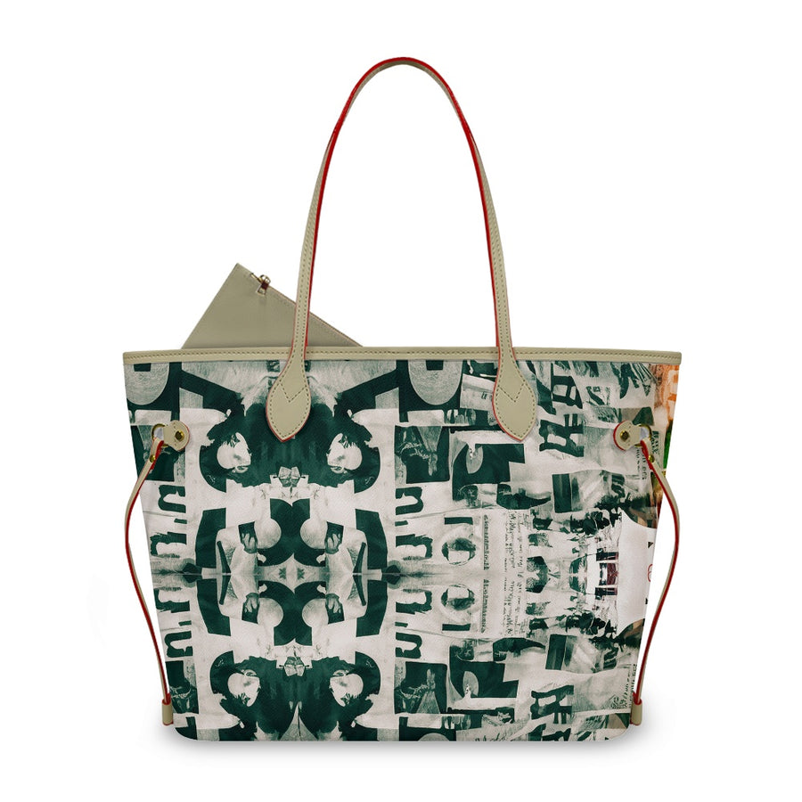 Tote bag (contain small packet) — limited edition artist-designed footwear by Edición Especial, Saint Paul MN — image 4