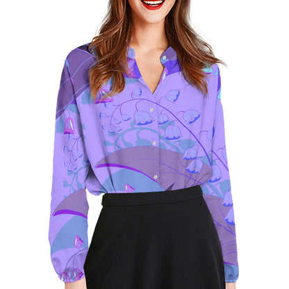 Purple Unisex long-sleeved shirts