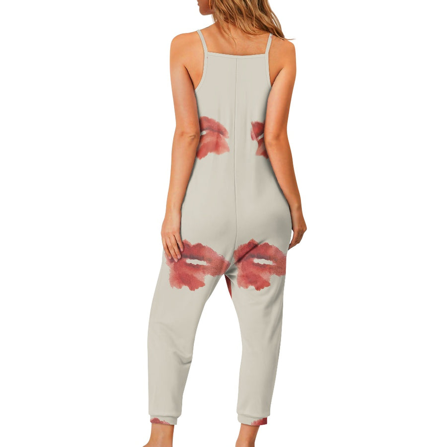 Kisses Rompers — limited edition artist-designed footwear by Edición Especial, Saint Paul MN — image 2