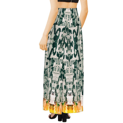 Newspaper Wide leg pants