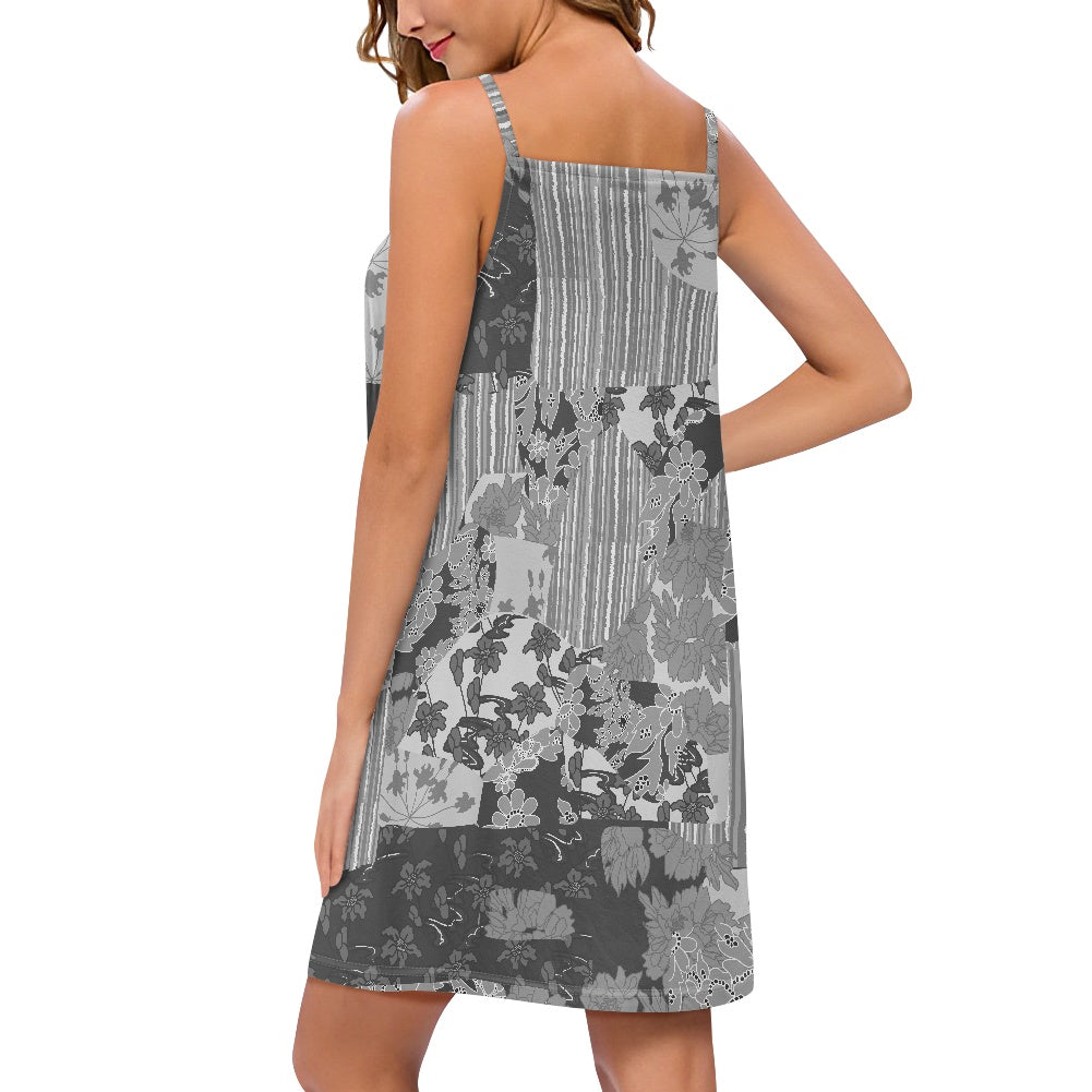 Grayscale Bottom Strappy dress