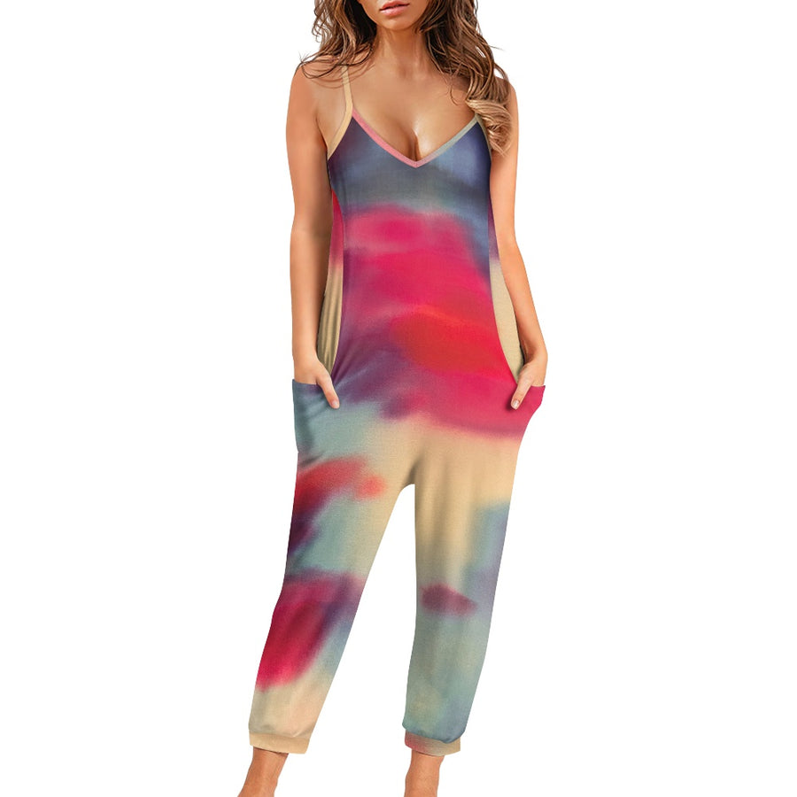 Tie Dye Rompers — limited edition artist-designed footwear by Edición Especial, Saint Paul MN — image 1