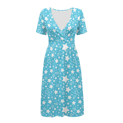 Blue Star Short Ladies dress