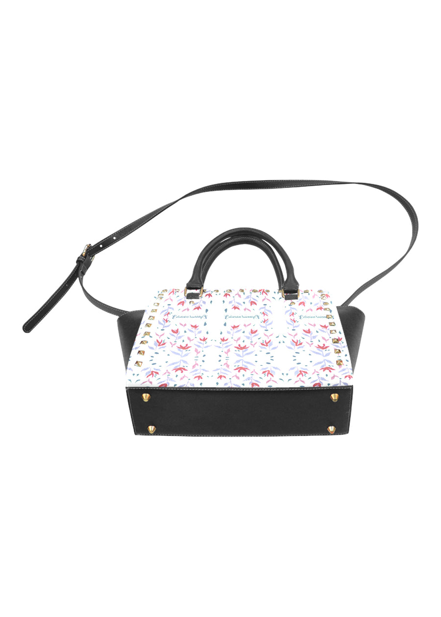 White Leaf Handbag — limited edition artist-designed footwear by Edición Especial, Saint Paul MN — image 3