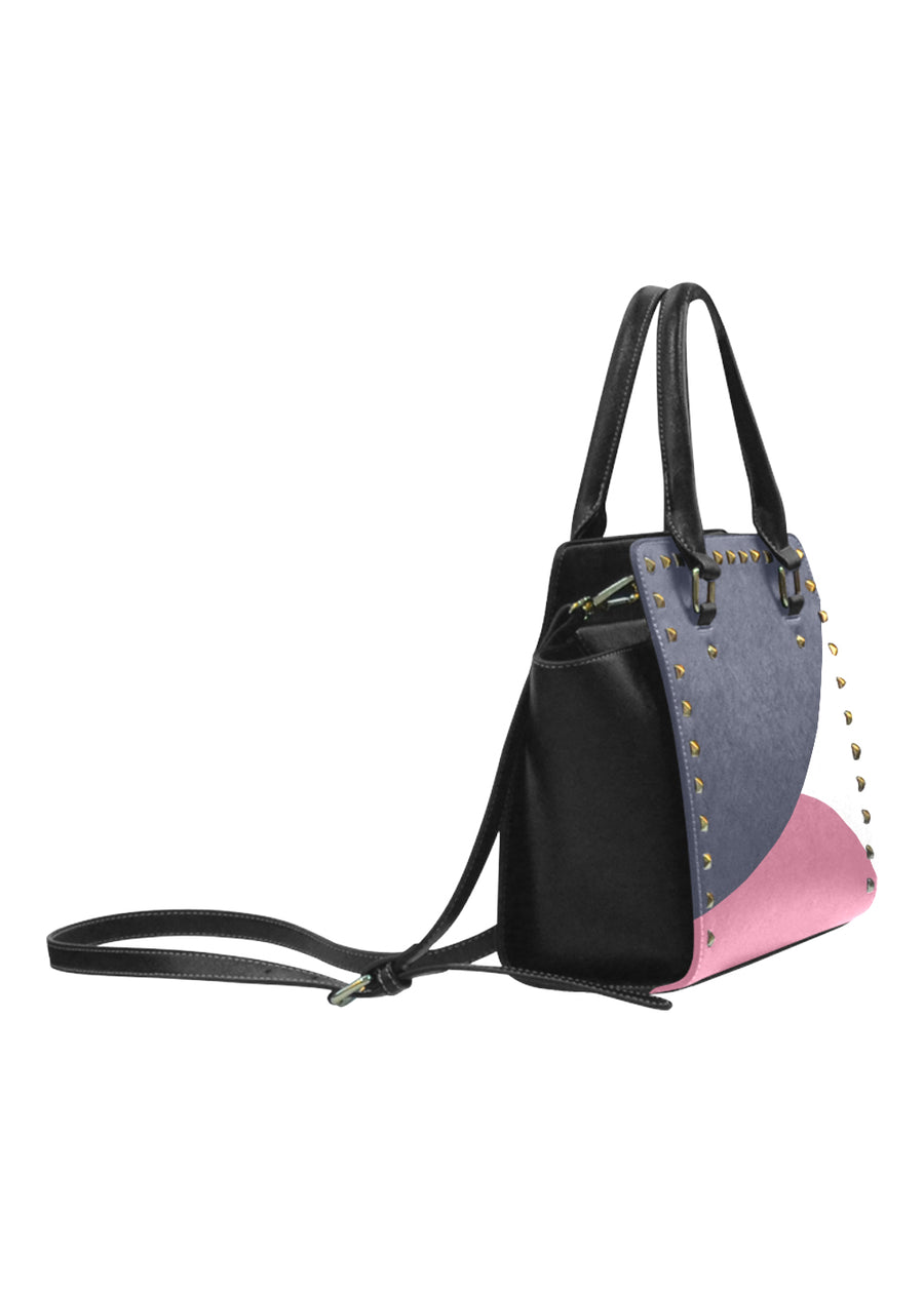 Pink white Handbag — limited edition artist-designed footwear by Edición Especial, Saint Paul MN — image 4