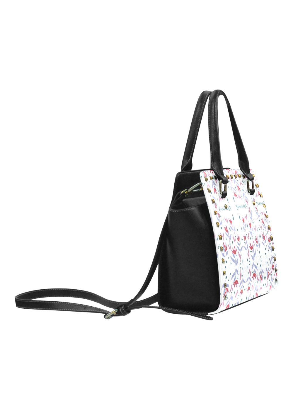 White Leaf Handbag 2