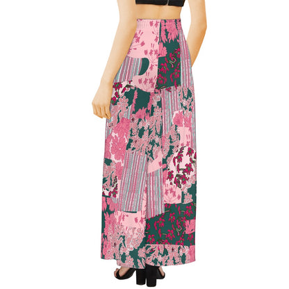 Pink Wide leg pants