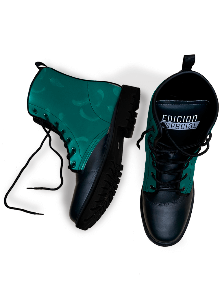 Aquamarine Boots — limited edition artist-designed footwear by Edición Especial, Saint Paul MN — image 4