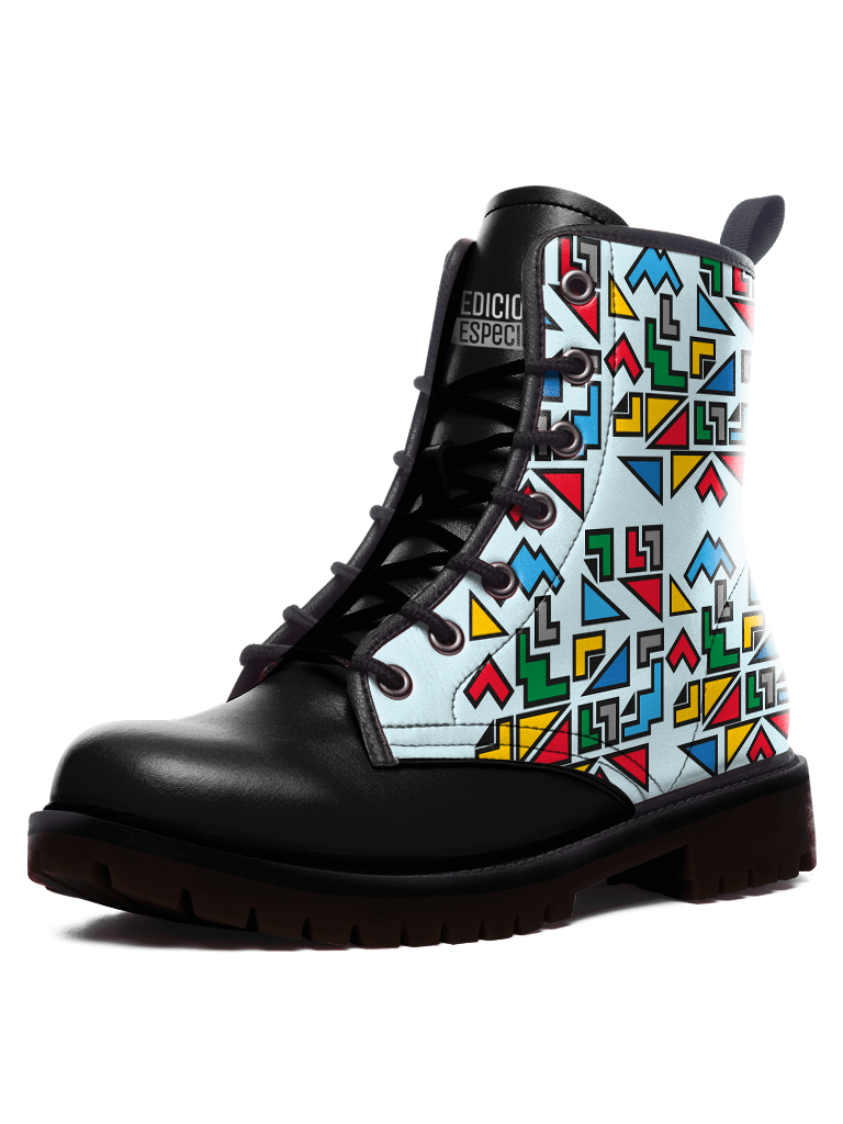 Arcade Boots — limited edition artist-designed footwear by Edición Especial, Saint Paul MN — image 1