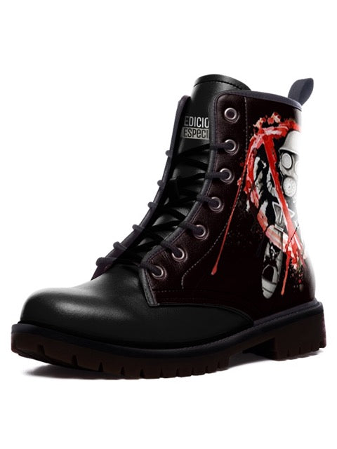 Kombat Boots — limited edition artist-designed footwear by Edición Especial, Saint Paul MN — image 2