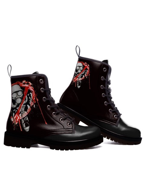 Kombat Boots — limited edition artist-designed footwear by Edición Especial, Saint Paul MN — image 4