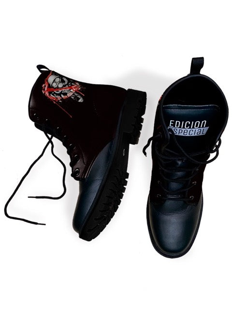 Kombat Boots — limited edition artist-designed footwear by Edición Especial, Saint Paul MN — image 5