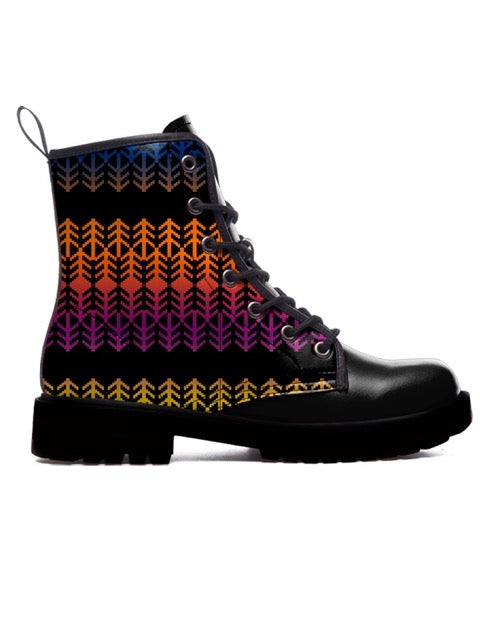 Rainbow Boots — limited edition artist-designed footwear by Edición Especial, Saint Paul MN — image 2