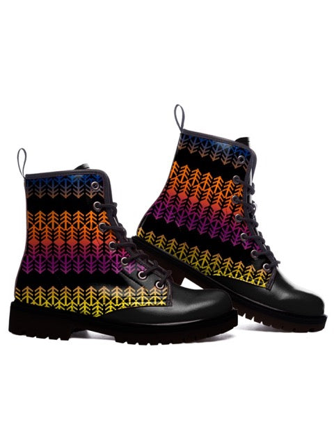 Rainbow Boots — limited edition artist-designed footwear by Edición Especial, Saint Paul MN — image 3