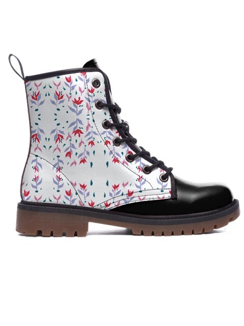 White Leaf Boots — limited edition artist-designed footwear by Edición Especial, Saint Paul MN — image 3