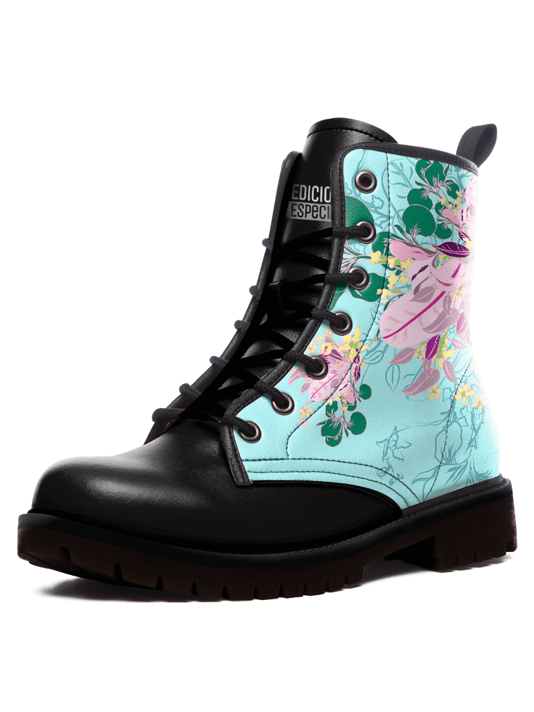 Climbing Plant Boots — limited edition artist-designed footwear by Edición Especial, Saint Paul MN — image 1