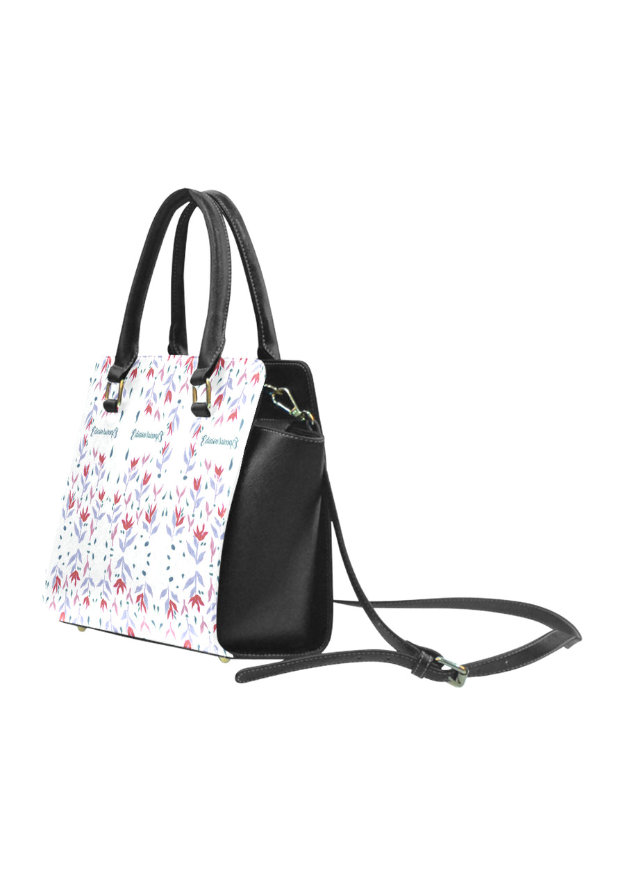 White Leaf Handbag — limited edition artist-designed footwear by Edición Especial, Saint Paul MN — image 4