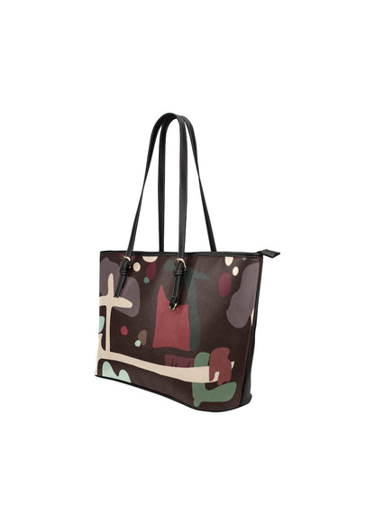 Boonga artsy tote /artistic handbag/ artist bags / brown tote / women tote / sales tote /