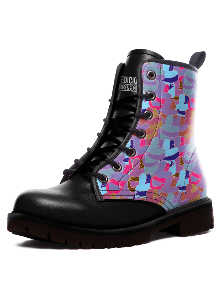 Friend Love Boots — limited edition artist-designed footwear by Edición Especial, Saint Paul MN — image 1
