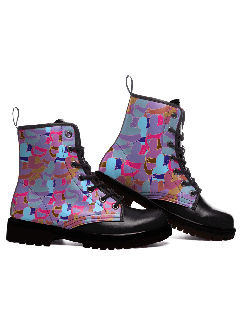 Friend Love Boots — limited edition artist-designed footwear by Edición Especial, Saint Paul MN — image 3
