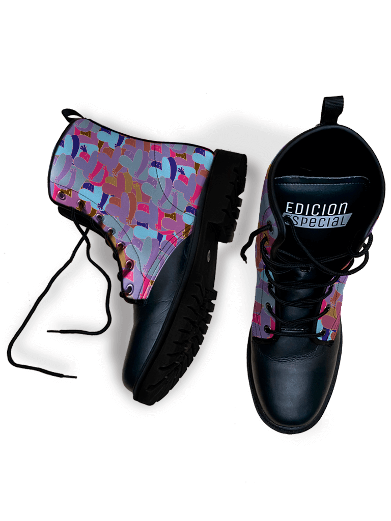 Friend Love Boots — limited edition artist-designed footwear by Edición Especial, Saint Paul MN — image 4