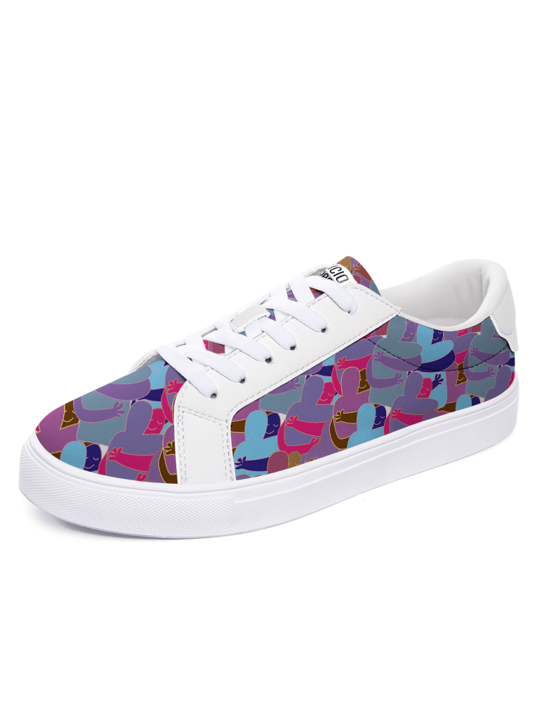 Friends Love sneakers — limited edition artist-designed footwear by Edición Especial, Saint Paul MN — image 2