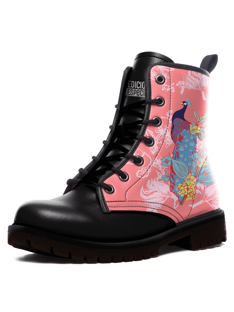 Gruidae Boots — limited edition artist-designed footwear by Edición Especial, Saint Paul MN — image 1