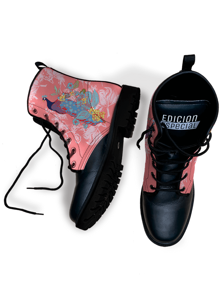Gruidae Boots — limited edition artist-designed footwear by Edición Especial, Saint Paul MN — image 4