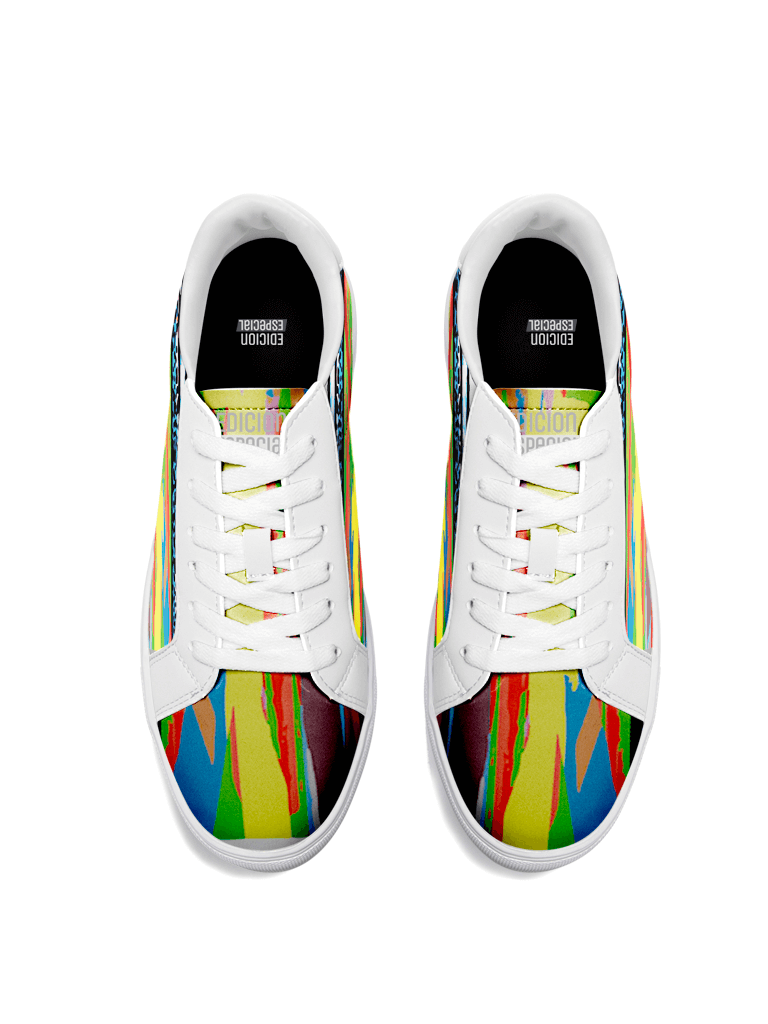 Hippie Sneakers — limited edition artist-designed footwear by Edición Especial, Saint Paul MN — image 4