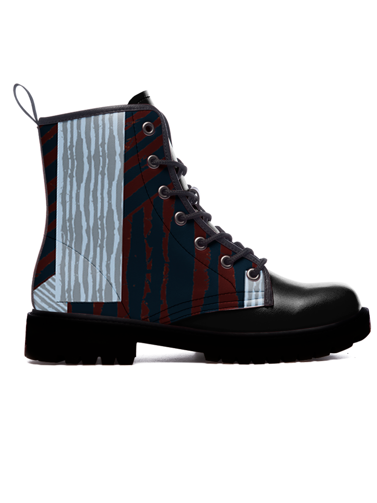 Norway Streets Boots — limited edition artist-designed footwear by Edición Especial, Saint Paul MN — image 2