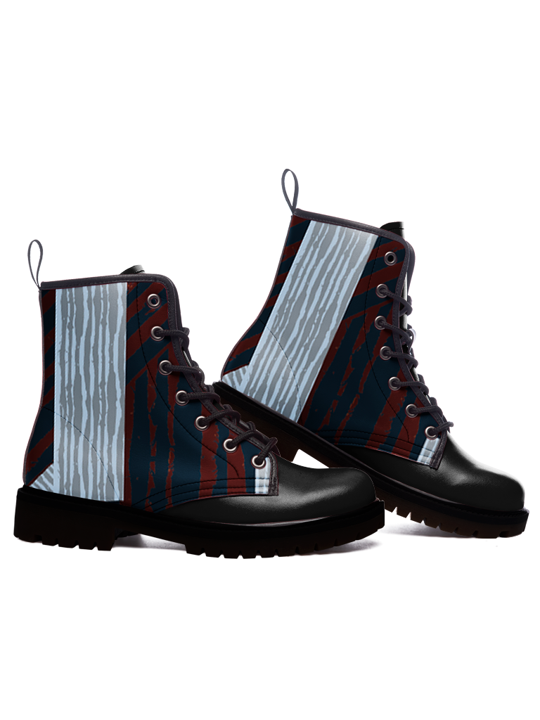 Norway Streets Boots — limited edition artist-designed footwear by Edición Especial, Saint Paul MN — image 3