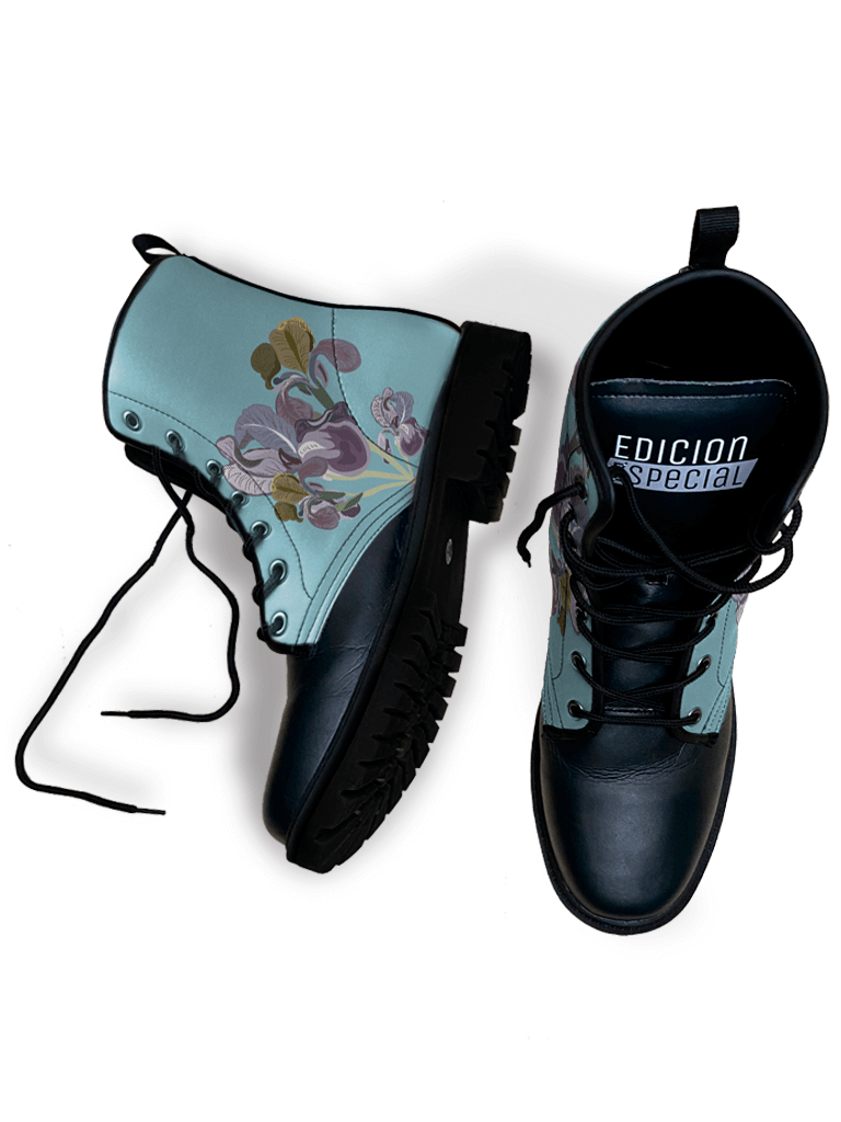 Orchid Boots — limited edition artist-designed footwear by Edición Especial, Saint Paul MN — image 4