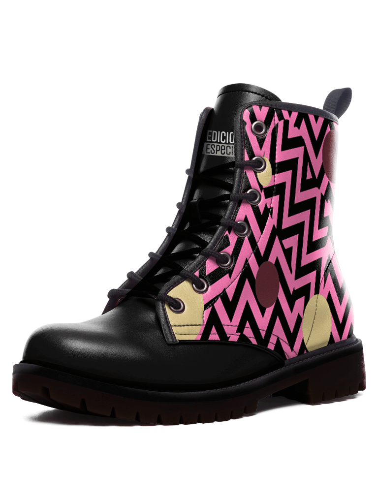 Retro Nordic Boots — limited edition artist-designed footwear by Edición Especial, Saint Paul MN — image 1