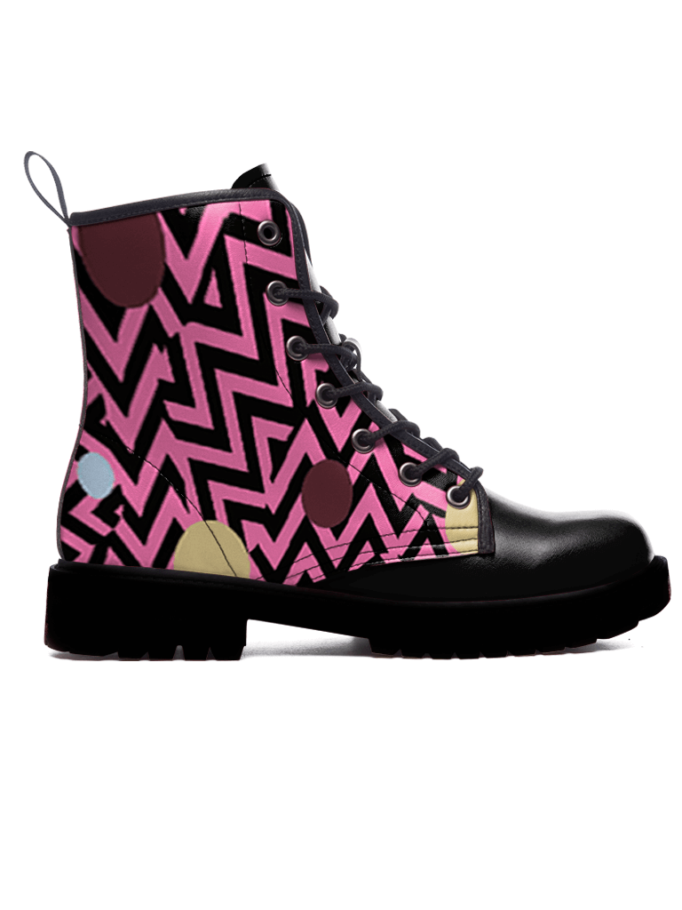 Retro Nordic Boots — limited edition artist-designed footwear by Edición Especial, Saint Paul MN — image 2